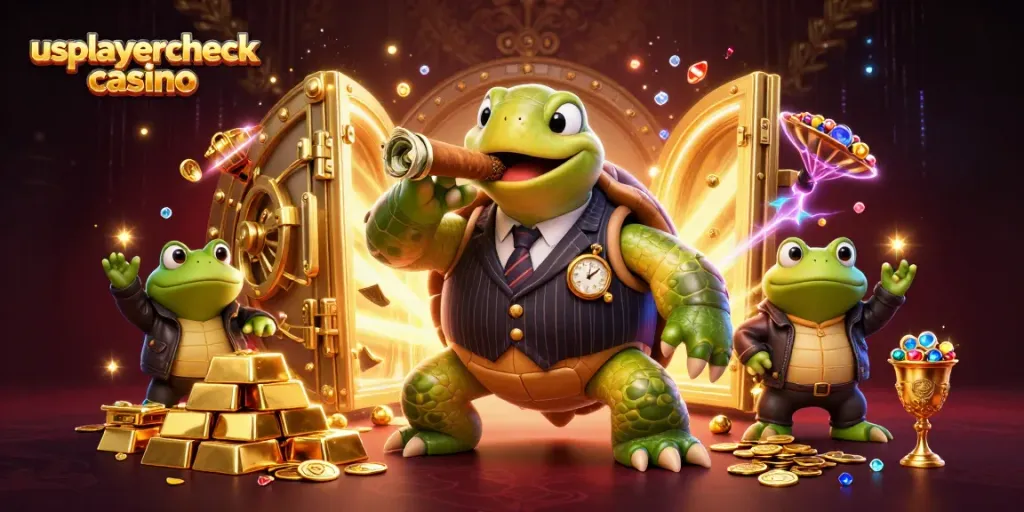Engage with the vibrant atmosphere of usplayercheck casino featuring lively cartoon characters and dynamic gaming elements.
