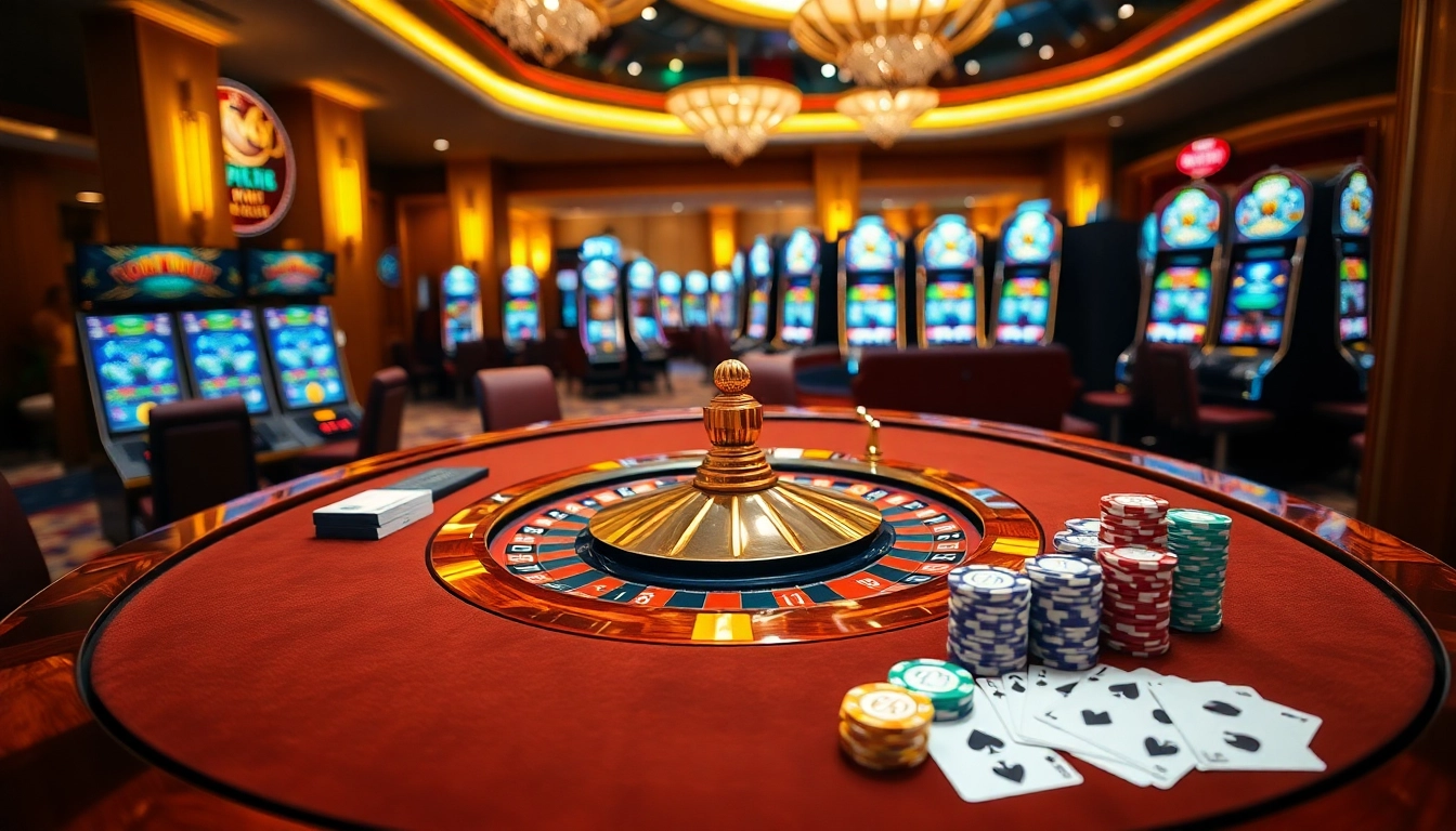 Experience the thrill of high-stakes gambling at PG88 casino with vibrant tables and games.