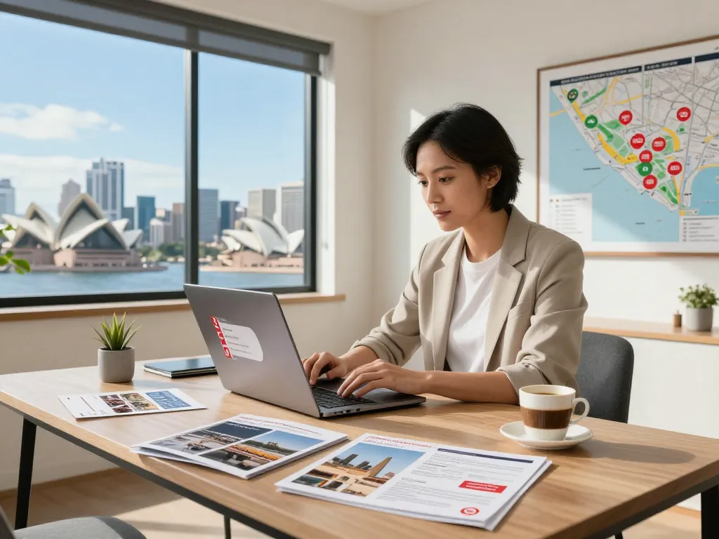 Airbnb management in Sydney with expert manager engaging with guests and showcasing local services.