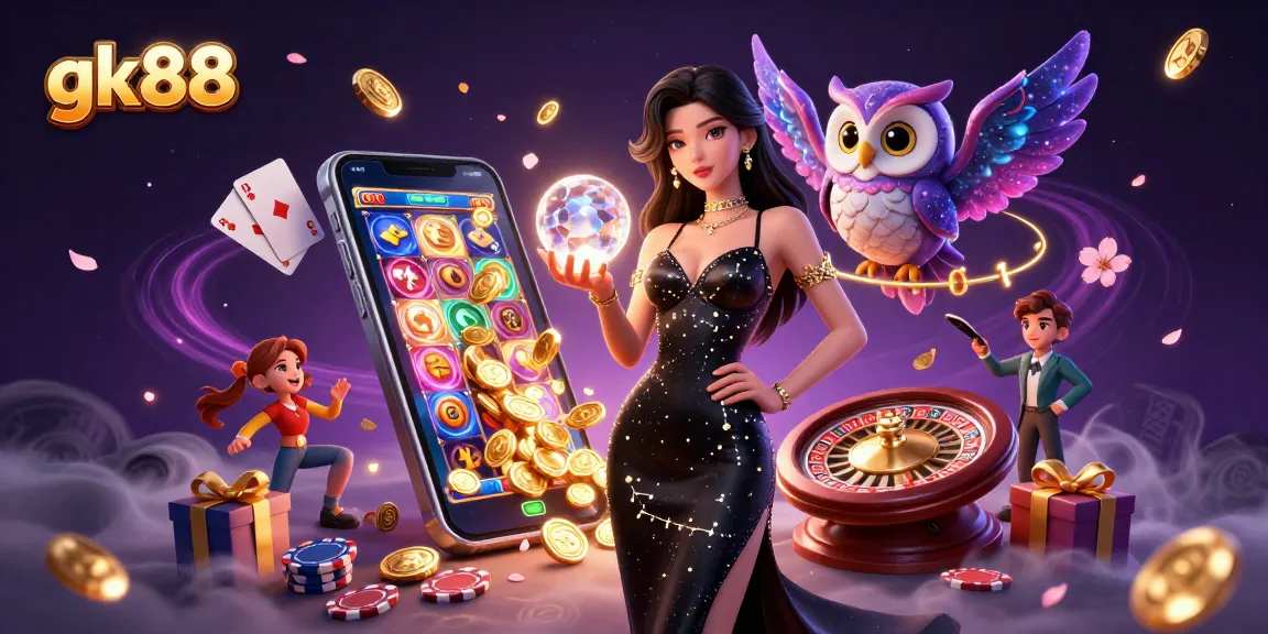 Play thrilling casino games with gk88 featuring captivating characters and exciting elements.