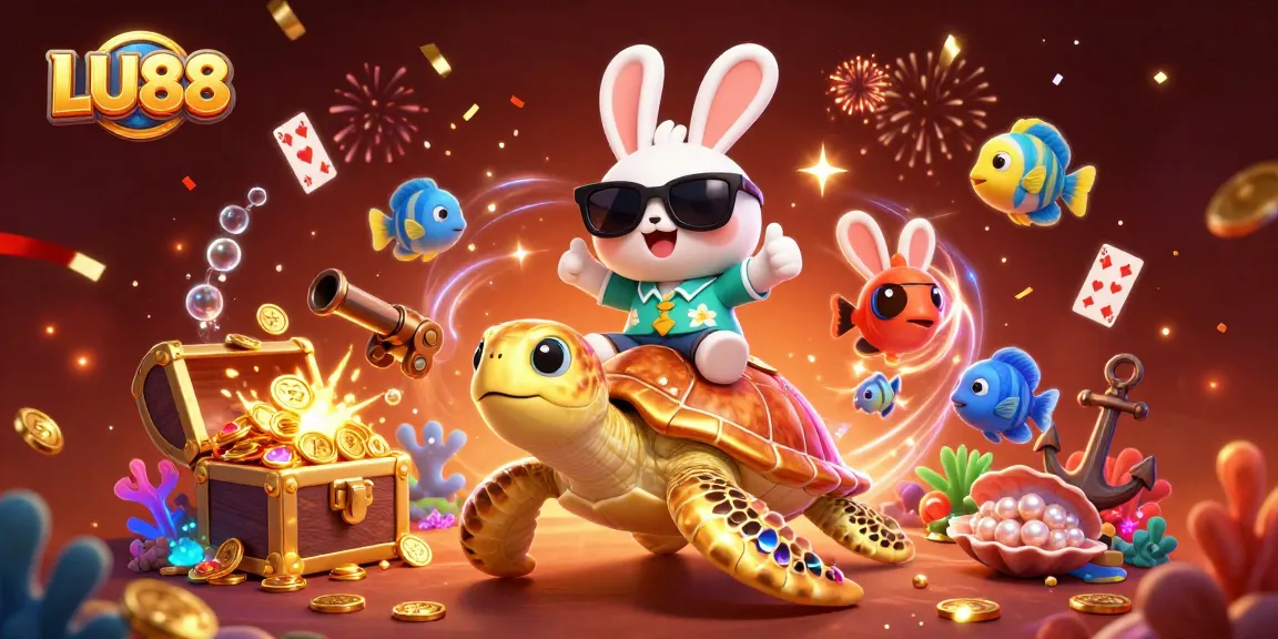 Engage with LU88's vibrant online casino experience featuring exciting characters and games.