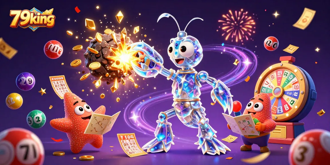 Engage with 79king in this vibrant, dynamic lottery scene packed with excitement and exhilaration.