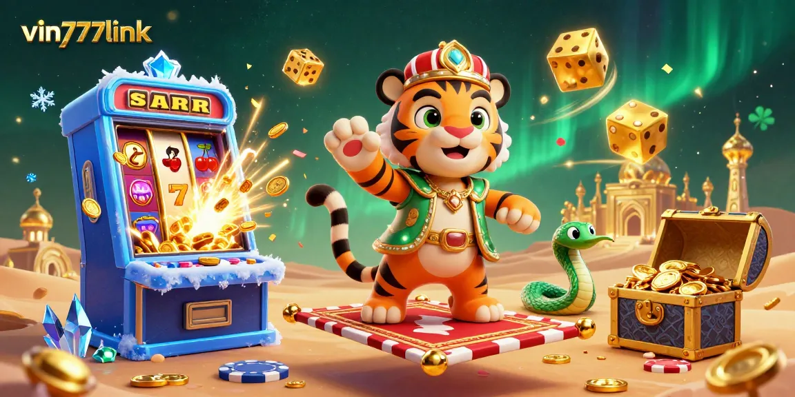 Play at vin777link for thrilling jackpots and exciting casino games with dynamic illustrations.