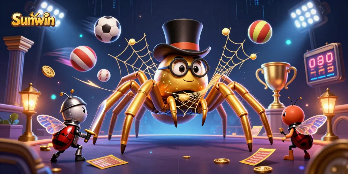 Sunwin showcases thrilling betting moments with golden fantasy characters in an engaging casino scene.