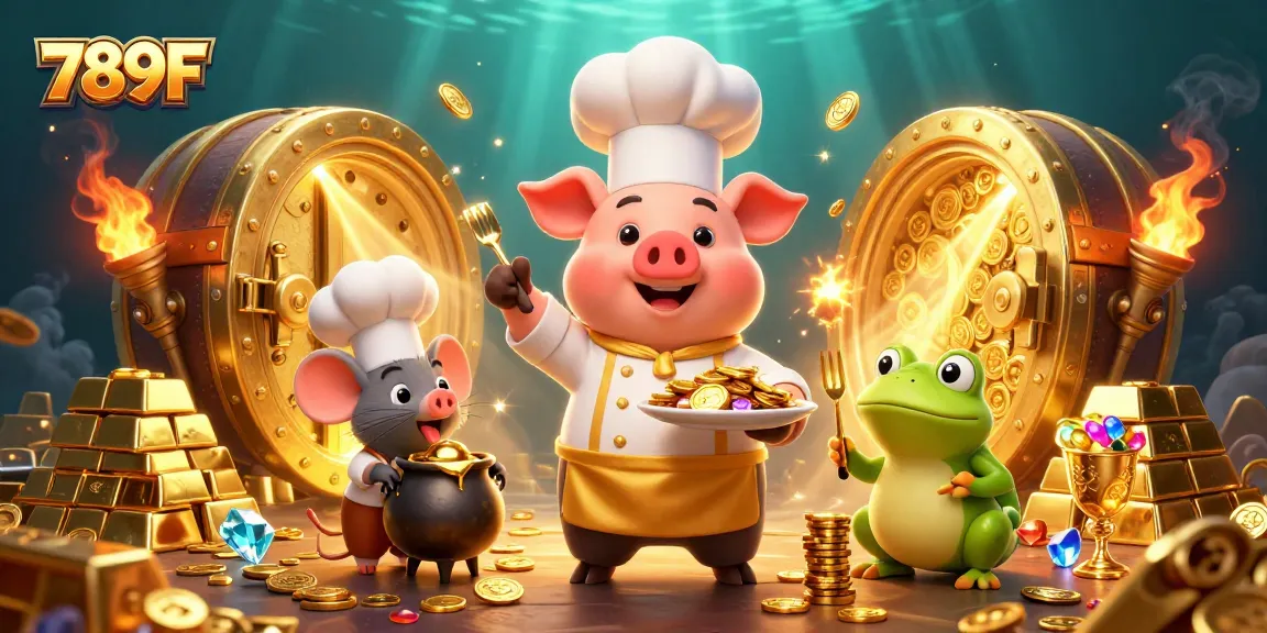 Experience thrilling gaming delight at 789F with festive coins and golden treasures