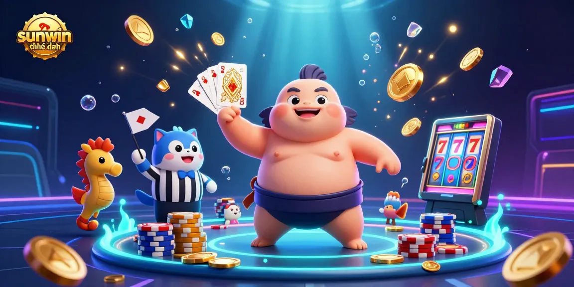 Play at sunwin chính hãng and enjoy thrilling underwater gambling adventures with unique characters.